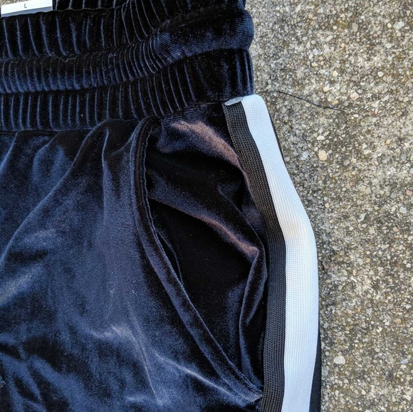 Xersion Womens Velvet Track Jogger Pants Large - Picture 5 of 6